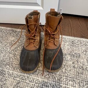 LL Bean Duck Boots, Size 8.5